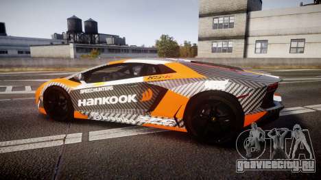 Lamborghini Aventador 2012 [EPM] Hankook Orange для GTA 4