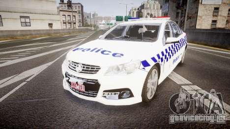 Holden VF Commodore SS Victorian Police [ELS] для GTA 4