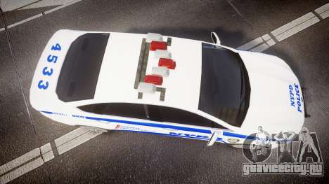 Ford Fusion 2014 NYPD [ELS] для GTA 4