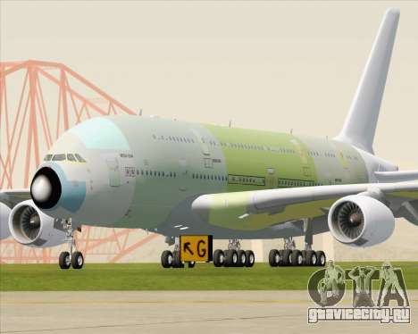 Airbus A380-800 F-WWDD Not Painted для GTA San Andreas