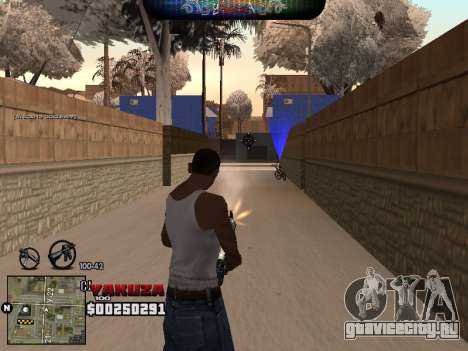 C-HUD Yakuza для GTA San Andreas