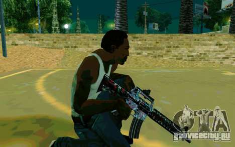 M4A1 (Looney) для GTA San Andreas