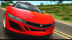 Dinka Jester Racecar (GTA V) (IVF) для GTA San Andreas