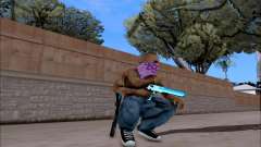 Blueline Gun Pack для GTA San Andreas