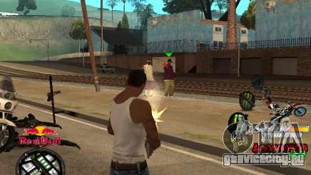 С-HUD RedBull для GTA San Andreas