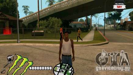 C-HUD Monster Energy для GTA San Andreas