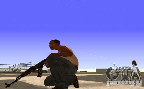 AK-47 Пустынный повстанец CS:GO для GTA San Andreas
