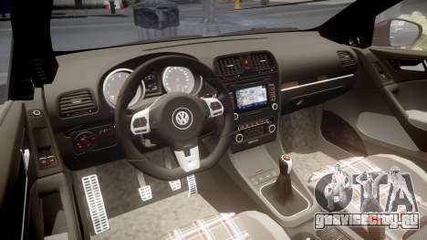 Volkswagen Golf Mk6 GTI rims1 для GTA 4