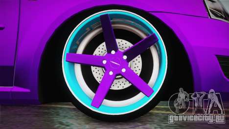 Dacia Logan Purple-Blue для GTA San Andreas
