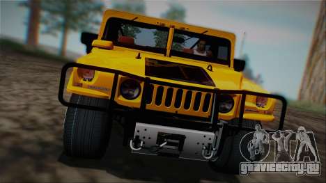 Hummer H1 Alpha OpenTop 2006 Stock для GTA San Andreas