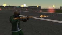 Красивые выстрелы из оружия для GTA San Andreas