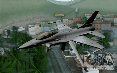 F-16 Fighting Falcon RNoAF для GTA San Andreas
