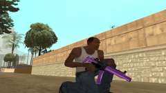 Purple Weapon Pack by Cr1meful для GTA San Andreas