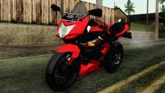 Kawasaki Ninja 250RR Mono Red для GTA San Andreas