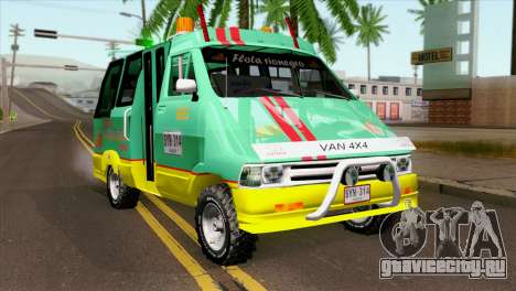 Toyota Microbus v2 для GTA San Andreas