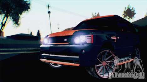 Range Rover Sport 2012 Samurai Design для GTA San Andreas