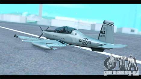 Beechcraft T-6 Texan II US Air Force 4 для GTA San Andreas