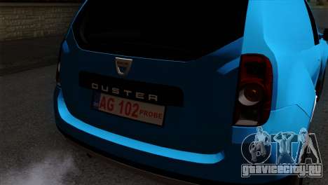 Dacia Duster Van для GTA San Andreas