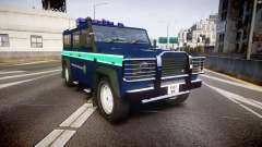 Land Rover Defender Policia GNR [ELS] для GTA 4