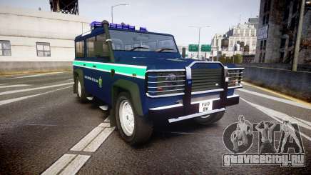 Land Rover Defender Policia GNR [ELS] для GTA 4