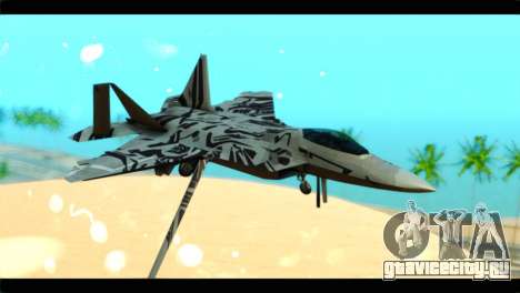 F-22 Raptor Starscream для GTA San Andreas