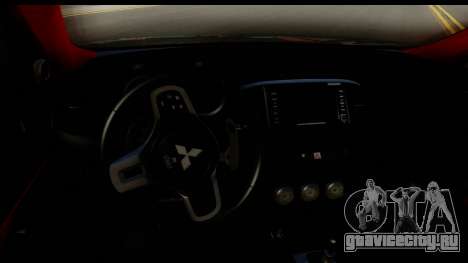 Mitsubishi Lancer Evolution X 2014 Itasha для GTA San Andreas