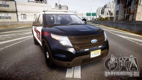Ford Explorer 2011 Elizabeth Police [ELS] v2 для GTA 4