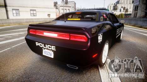 Dodge Challenger SRT8 Police [ELS] для GTA 4