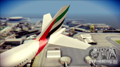 Airbus A340-300 Emirates для GTA San Andreas