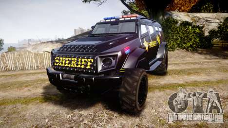 GTA V HVY Insurgent Pick-Up SWAT [ELS] для GTA 4