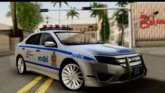 Ford Fusion 2011 Sri Lanka Police для GTA San Andreas