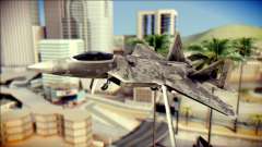 F-22 Raptor Digital Camo для GTA San Andreas