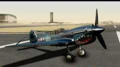 P-40E Kittyhawk US Navy для GTA San Andreas