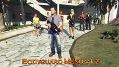 Bodyguard Menu v1.5 для GTA 5