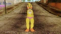 Toy Chica from Five Nights at Freddy 2 для GTA San Andreas