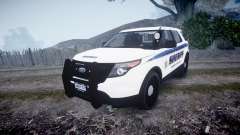 Ford Explorer Police Interceptor [ELS] slicktop для GTA 4