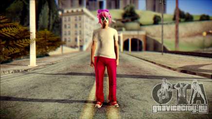 Skin Kawaiis GTA V Online v3 для GTA San Andreas