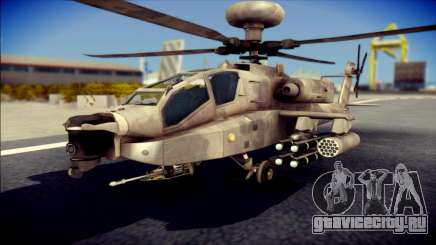 AH64 Apache MOHW для GTA San Andreas