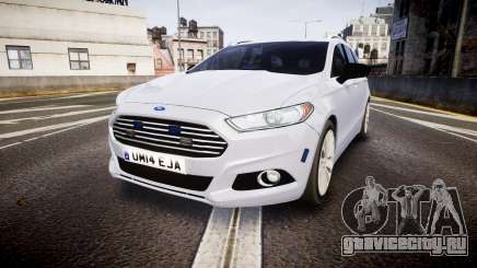 Ford Fusion Estate 2014 Unmarked Police [ELS] для GTA 4