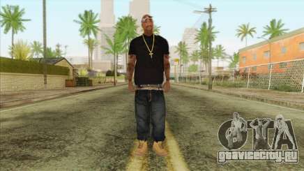 Tupac Shakur Skin v2 для GTA San Andreas