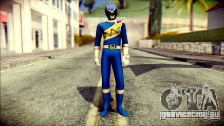 Power Rangers Kyoryu Blue Skin для GTA San Andreas