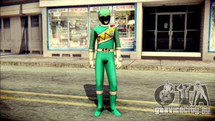 Power Rangers Kyoryu Green Skin для GTA San Andreas