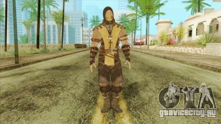 Mortal Kombat X Scoprion Skin для GTA San Andreas
