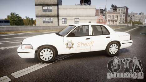 Ford Crown Victoria Sacramento Sheriff [ELS] для GTA 4