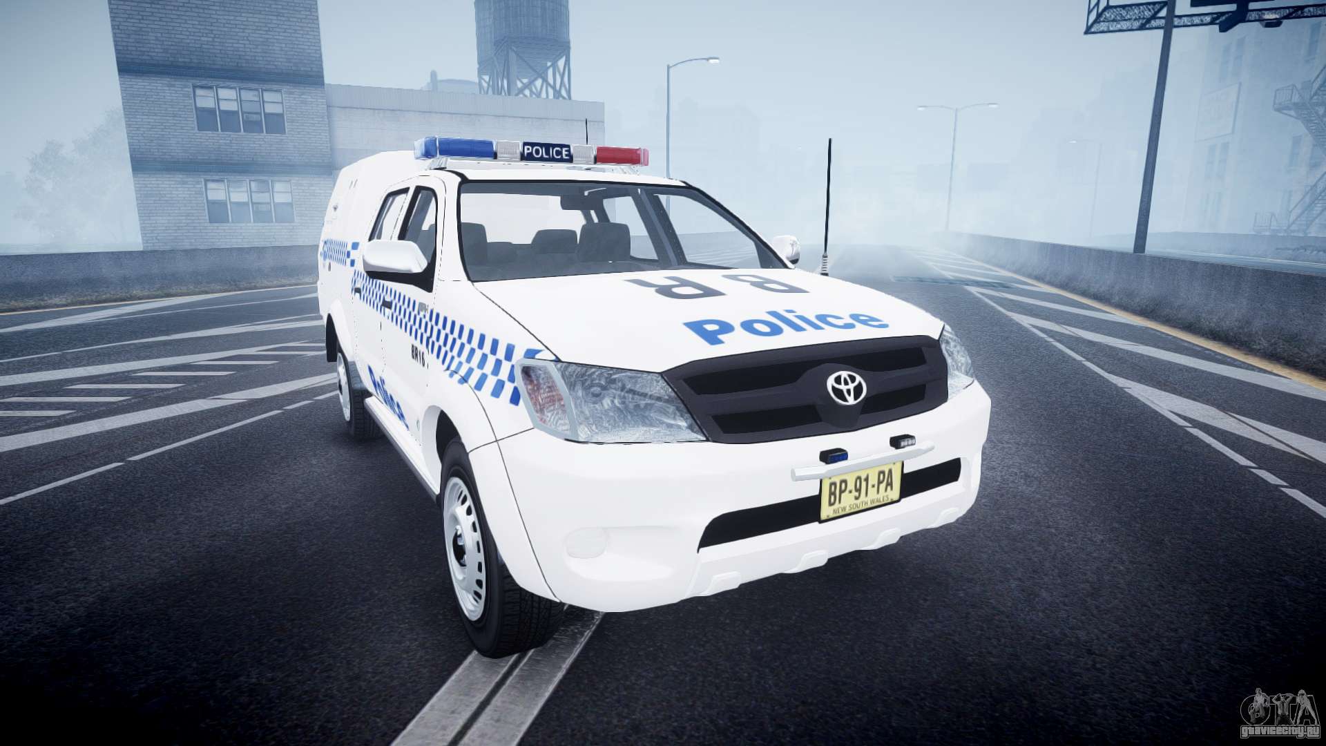 Toyota Hilux NSWPF ELS для GTA IV. 