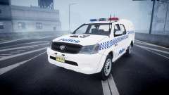 Toyota Hilux NSWPF [ELS] scoop для GTA 4