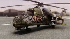 Mil Mi-24V Czech Air Force Tigermeet для GTA San Andreas