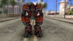 Autobot Titan Skin from Transformers для GTA San Andreas