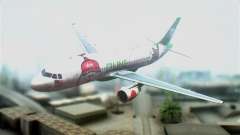 Airbus A320-200 AirAsia Line для GTA San Andreas