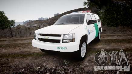 Chevrolet Tahoe Border Patrol [ELS] для GTA 4
